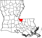 West Feliciana Parish Map