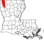 Bossier Parish Map