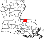 East Feliciana Parish Map