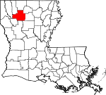 Bienville Parish Map