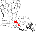 St. Martin Parish Map