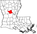 Grant Parish Map