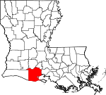 Vermilion Parish Map